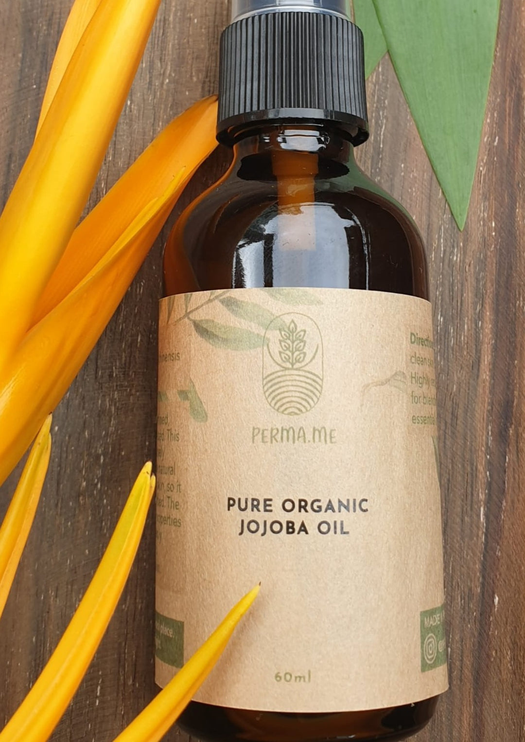 Pure Organic Jojoba Oil - Cold Pressed