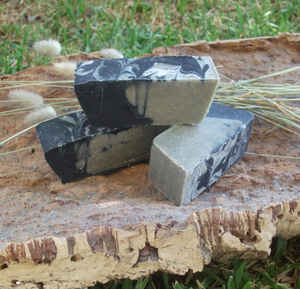 Organic Green Clay and Charcoal Handmade Soap